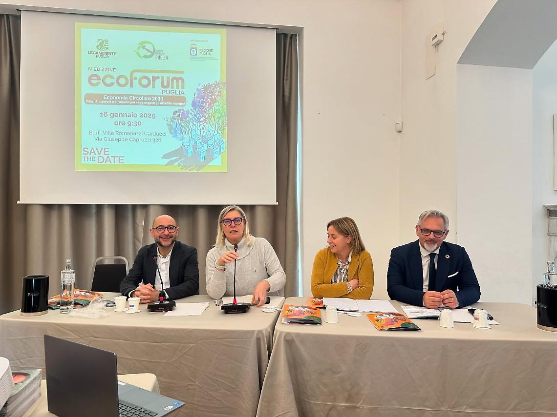 Presentato a Bari il dossier sui Comuni Ricicloni 