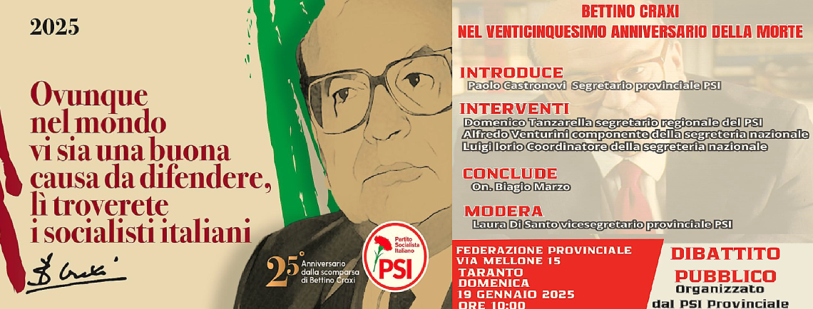 Un autentico, coraggioso riformista