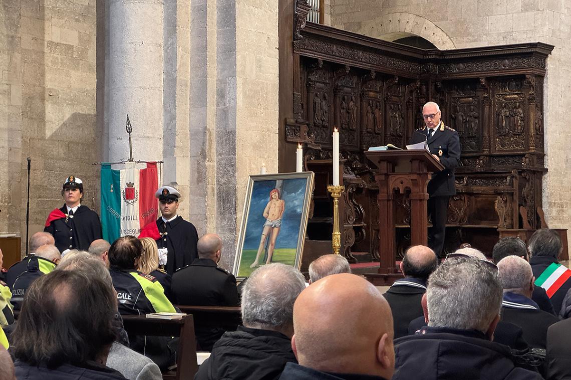 La relazione del Comandante della Polizia Locale di Bisceglie Michele Dell'Olio