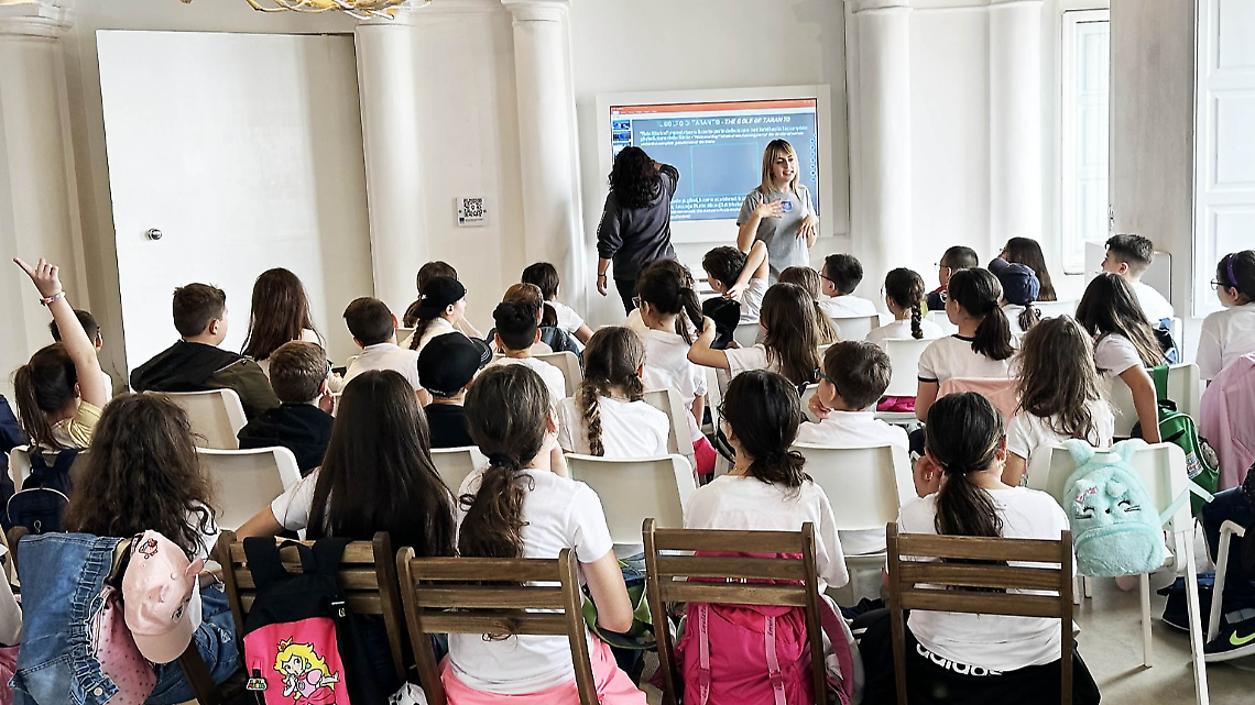 Un evento con i bambini a Ketos