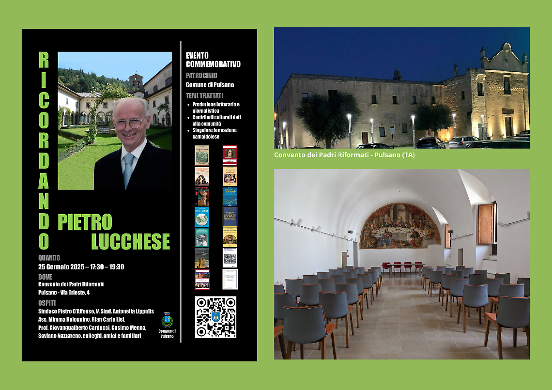 Pietro Lucchese: un'eredità culturale e umana