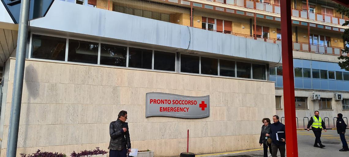 Il pronto soccorso dell'Ospedale Di Venere