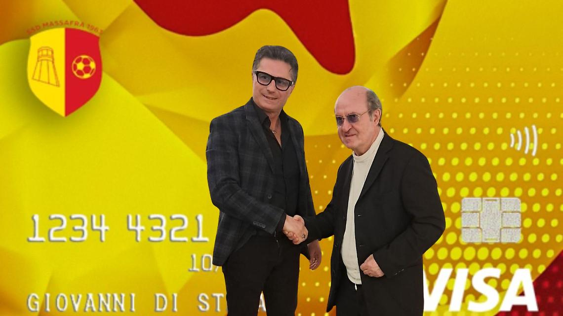 Giovanni Di Stefano ed il presidente Rubino