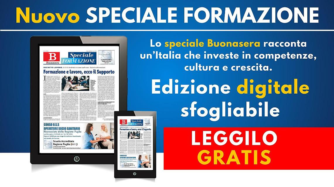 Dalle politiche attive del lavoro all'innovazione territoriale, lo speciale Buonasera racconta un’Italia che investe in competenze, cultura e crescita.
