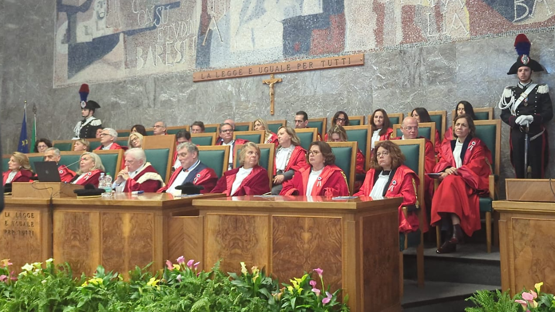 Inaugurazione a Bari del nuovo Anno Giudiziario