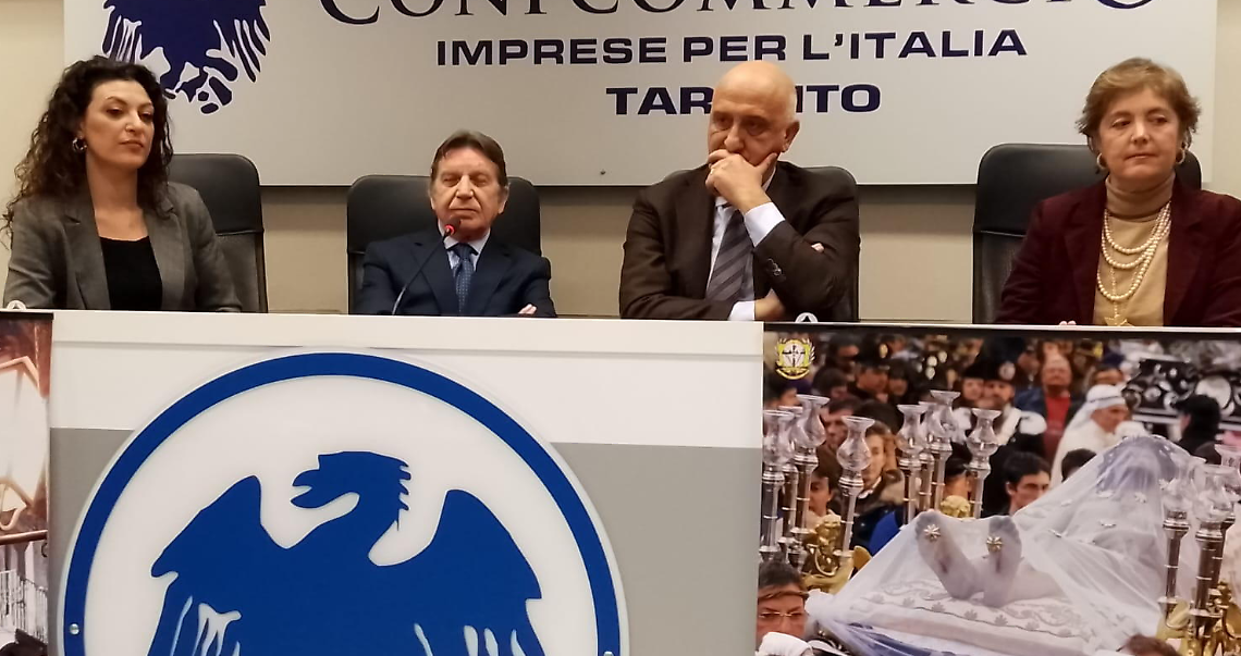 L'iniziativa presentata nella sede della Confcommercio di Taranto