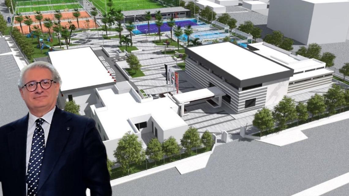 Il rendering del progetto del Centro Magna Grecia