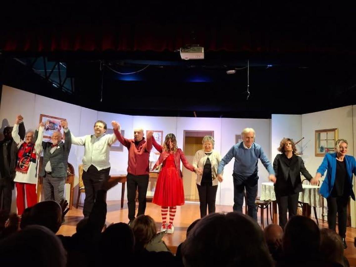 La compagnia “Delfini in scena”