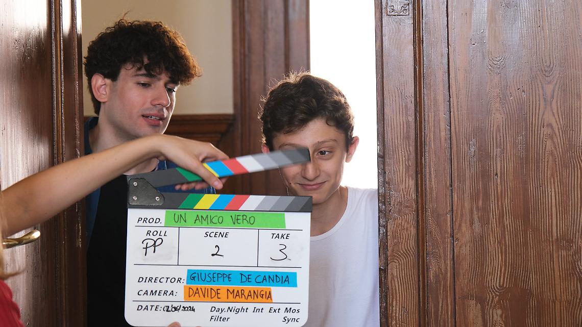 "un amico vero": backstage