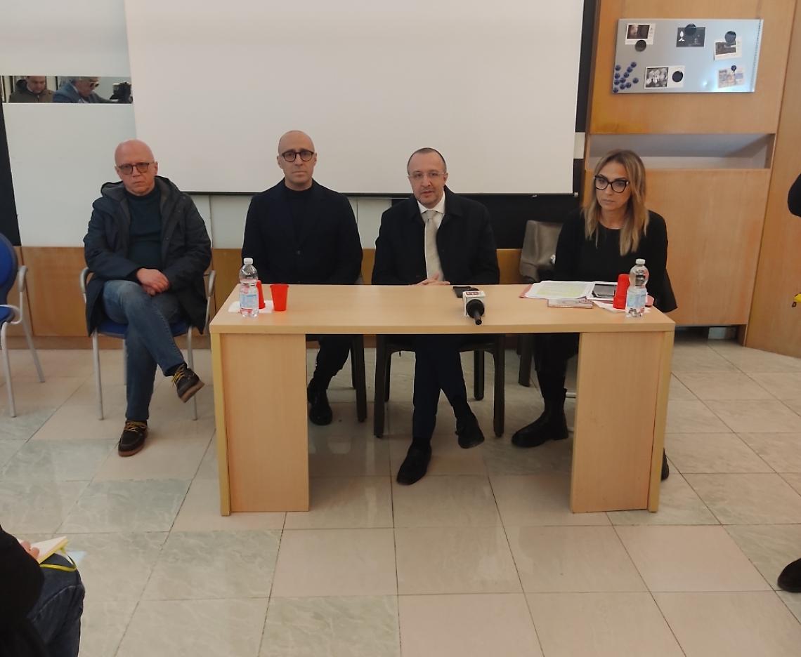 La conferenza stampa 