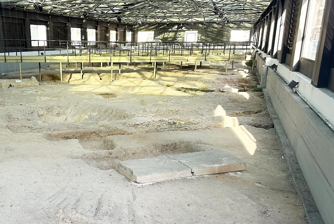 Area archeologica in via Marche