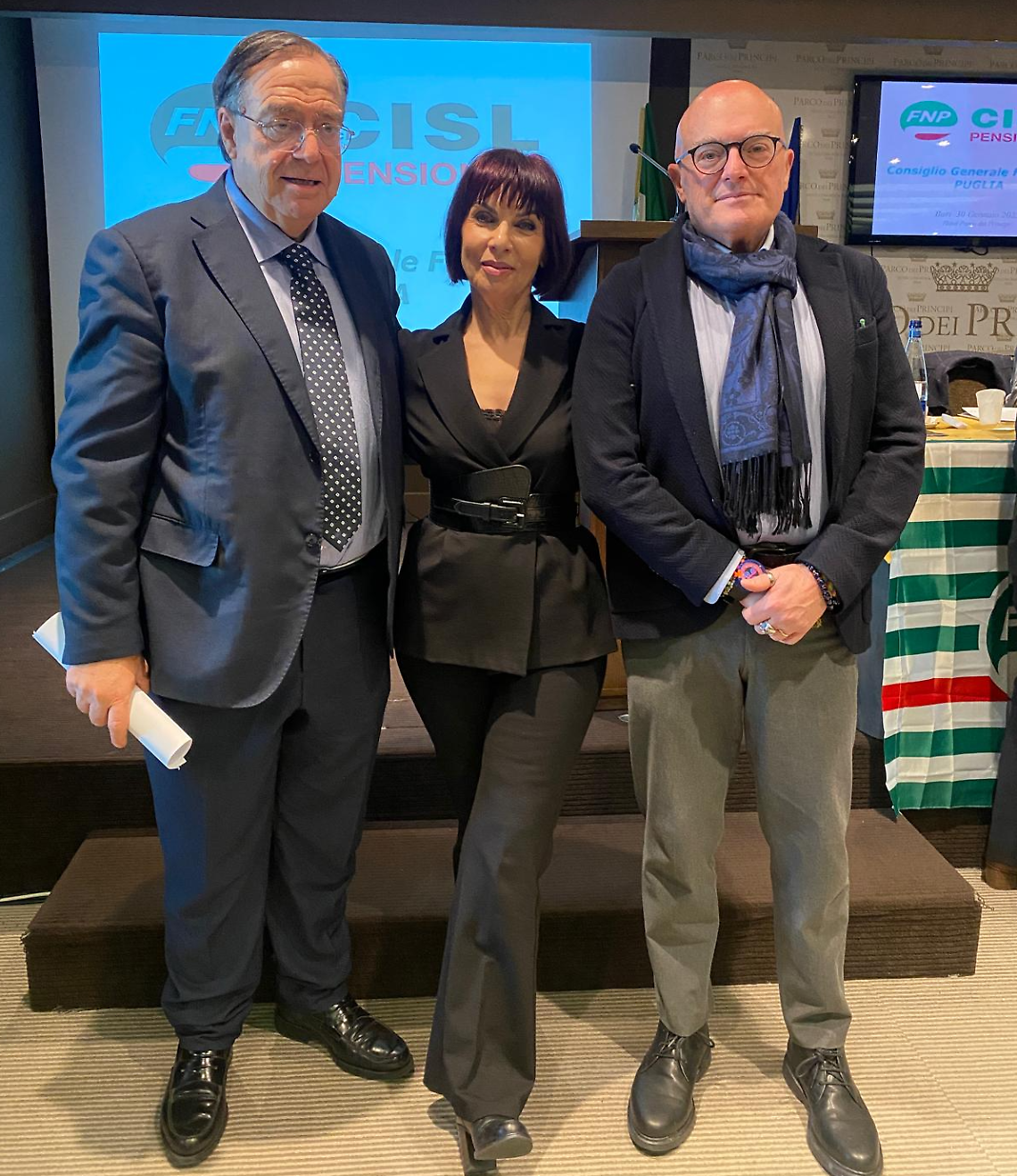 Vincenzo Lezzi è il nuovo Segretario della Fnp Cisl Puglia. Con lui in segreteria Maria Tibollo e Carmine Chiusano