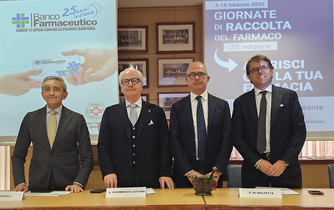 Presentata a Bari la Giornata per la Raccolta del Farmaco