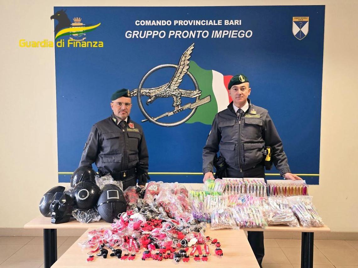 La Guardia di Finanza di Bari