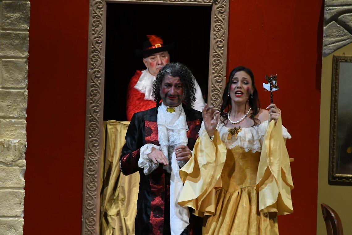 Una foto di scena
