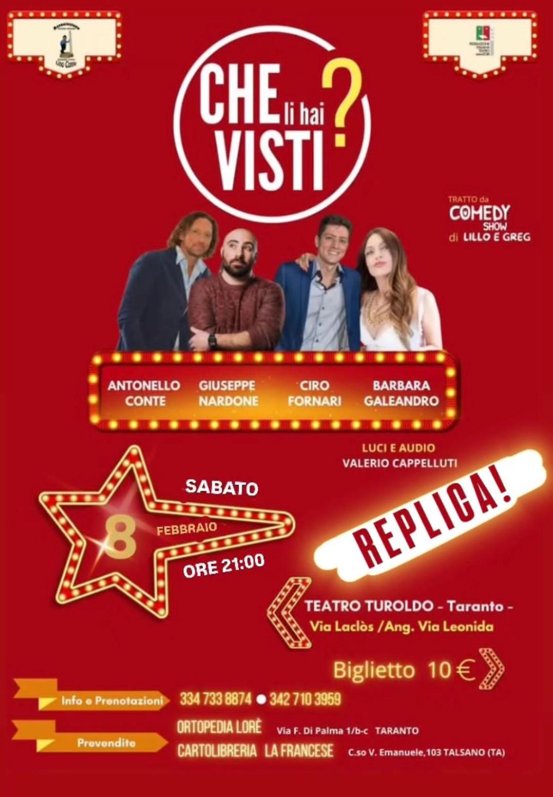 La locandina dell'evento