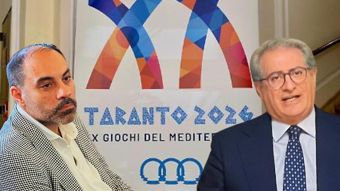 Il sindaco Rinaldo Melucci ed il commissario Massimo Ferrarese