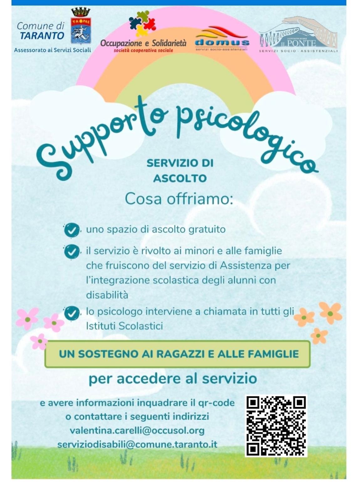 Supporto psicologico 