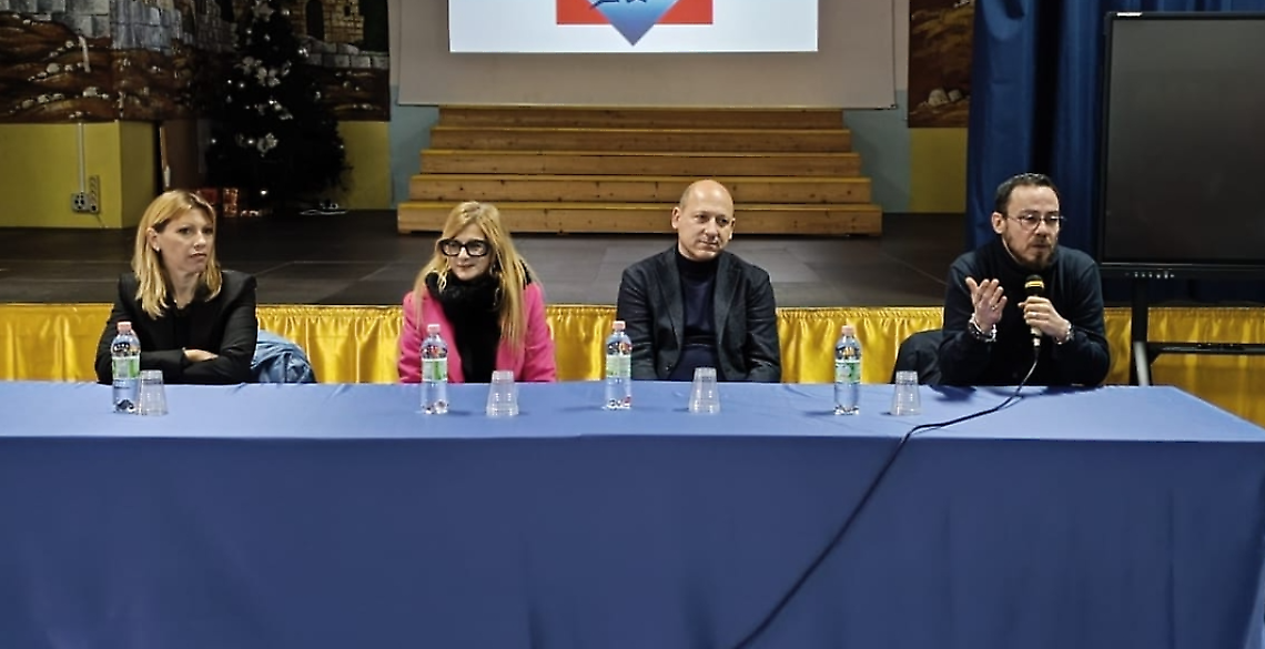 Un momento della presentazione dell'iniziativa