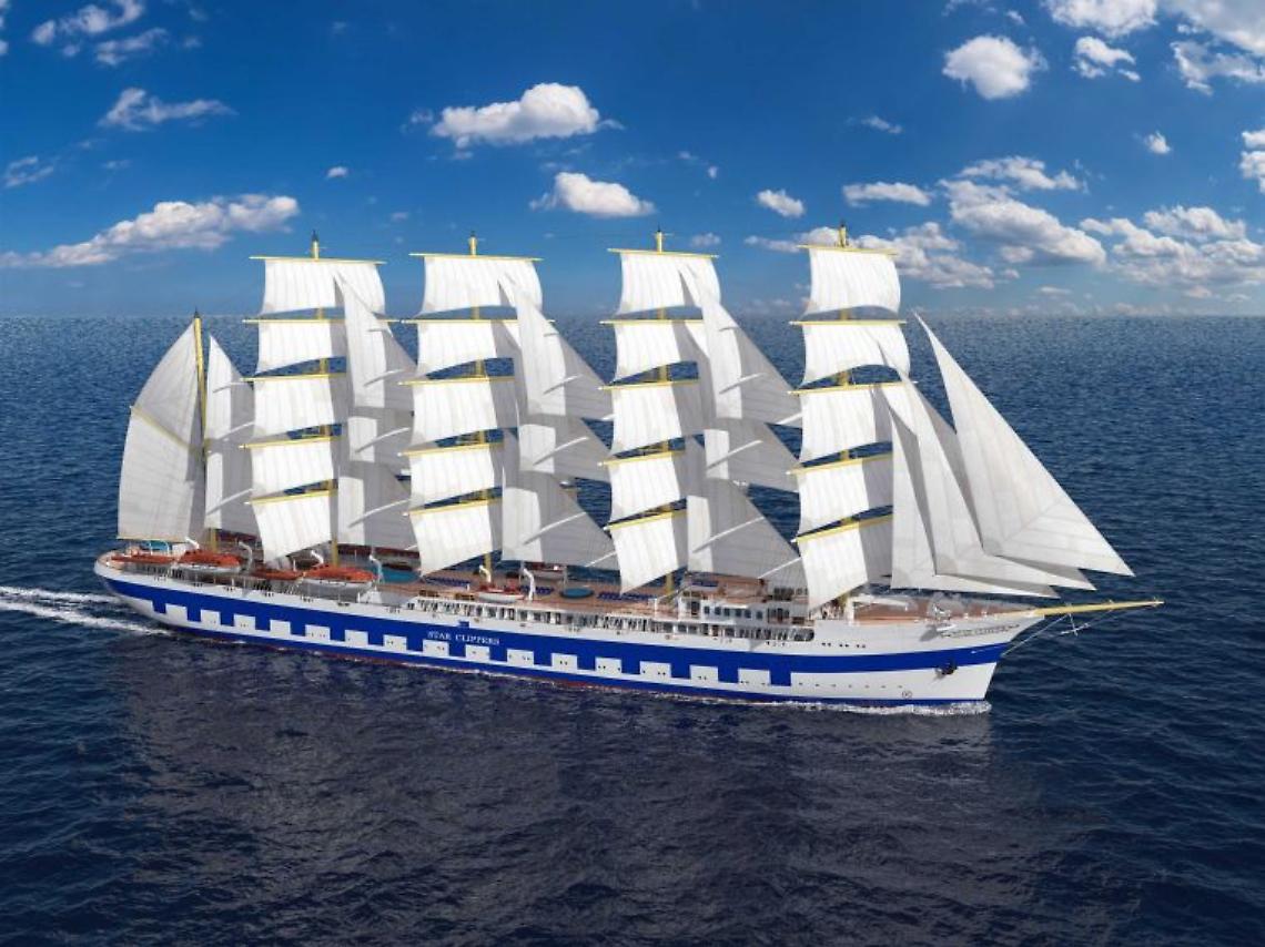 Un veliero della compagnia Star Clippers