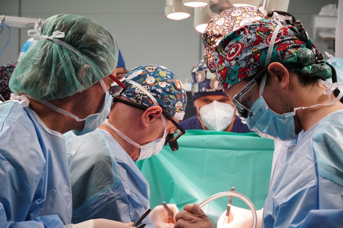 Un trapianto di cuore al Policlinico di Bari
