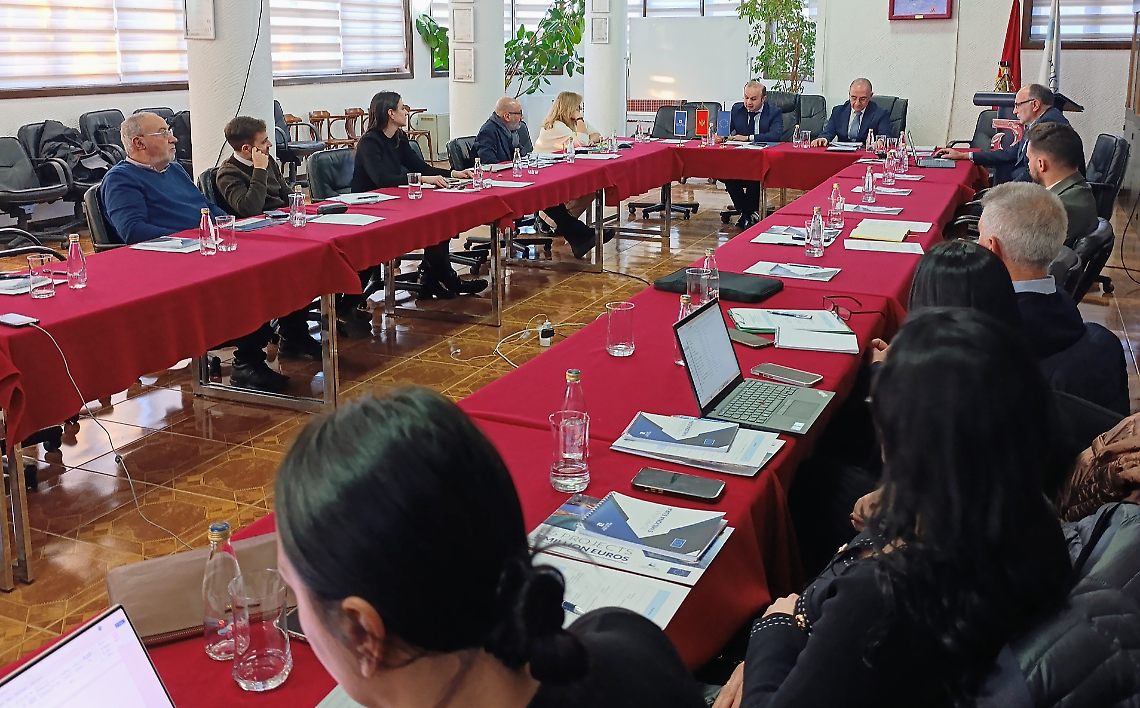 Un momento del meeting