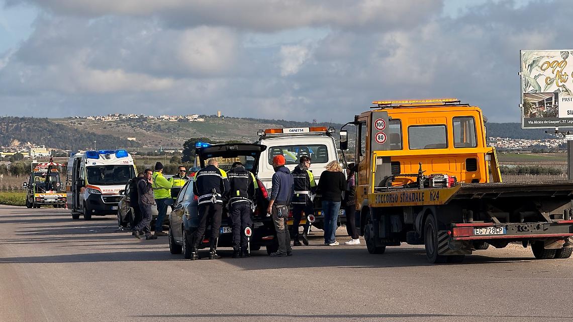 Maxi-tamponamento a Taranto - foto di Francesco Manfuso