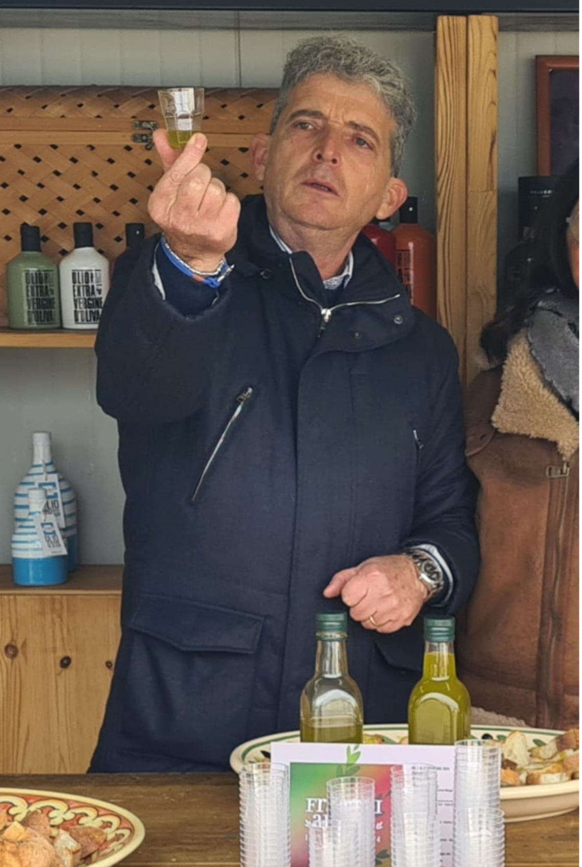 Elia Pellegrino, Presidente dell'Associazione Italiana Frantoiani  Oleari