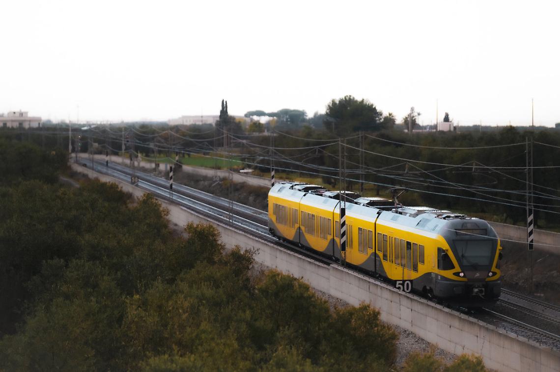 Un treno della Ferrotramviaria