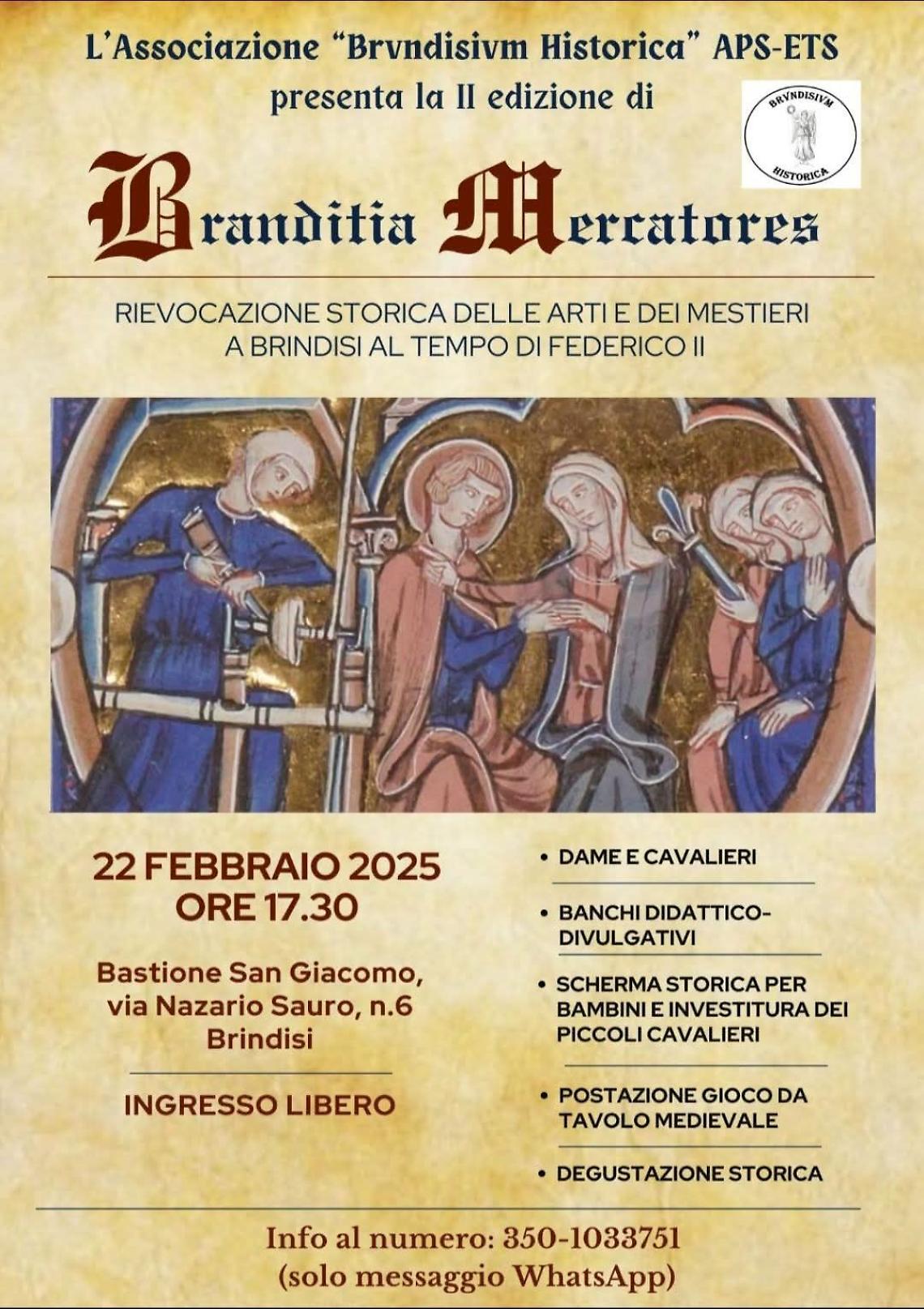 La locandina della rievocazione storica