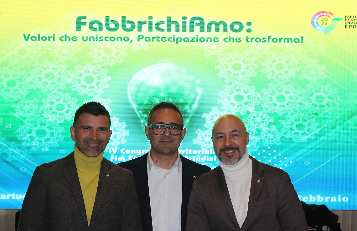 Fim Cisl Taranto Brindisi: Eletto il Nuovo Consiglio Generale al 4° Congresso Territoriale