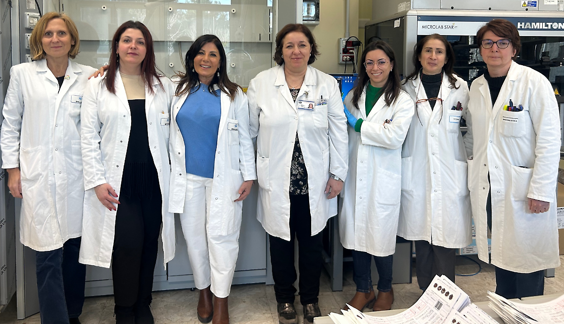 l'equipe di Patologia clinica del Giovanni XXIII di Bari