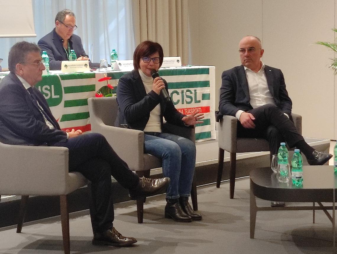 Debora Ciliento al congresso della FIT CISL Puglia