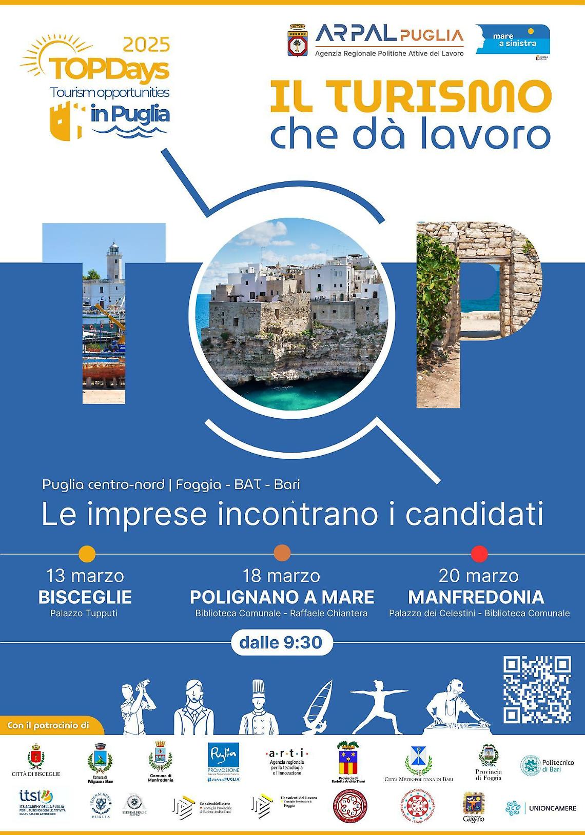 Gli appuntamenti dell'Arpal Puglia