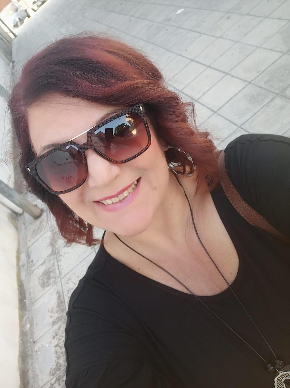 Rina Bello, regista e autrice del  riadattamento del testo dello spettacolo "Lu cori"