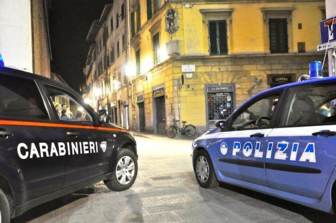 Carabinieri e Polizia di Stato a Barletta