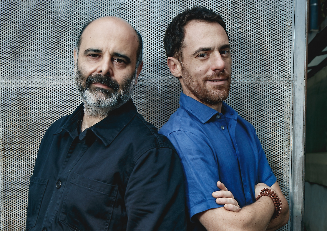Teho Teardo ed Elio Germano (foto Fabrizio Cestari)