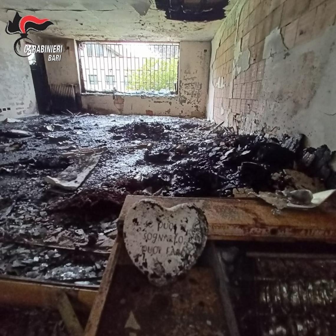 Incendio all’“I.I.S.S. Montale - Alpi” di Rutigliano