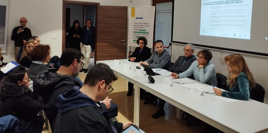 Presentato il “Piano Città degli immobili pubblici di Bari” in collaborazione con l’Agenzia del Demanio