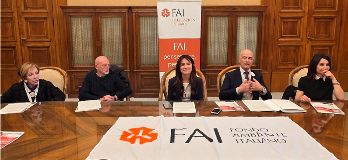 Presentato il programma delle Giornate FAI di Primavera a Bari