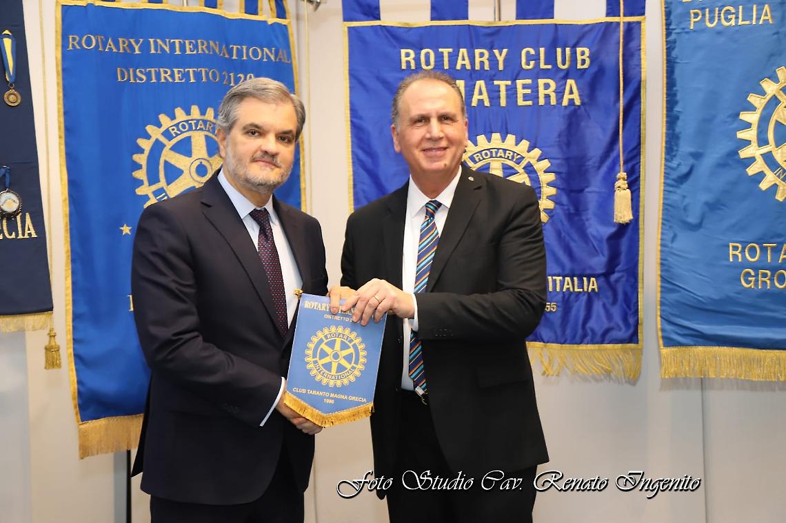 Il Rotary Club Magna Grecia ospita l'ambasciatore del Brasile in Italia
