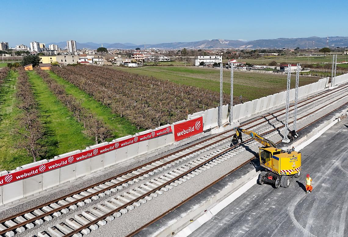 La linea ferroviaria alta velocità Bari-Napoli