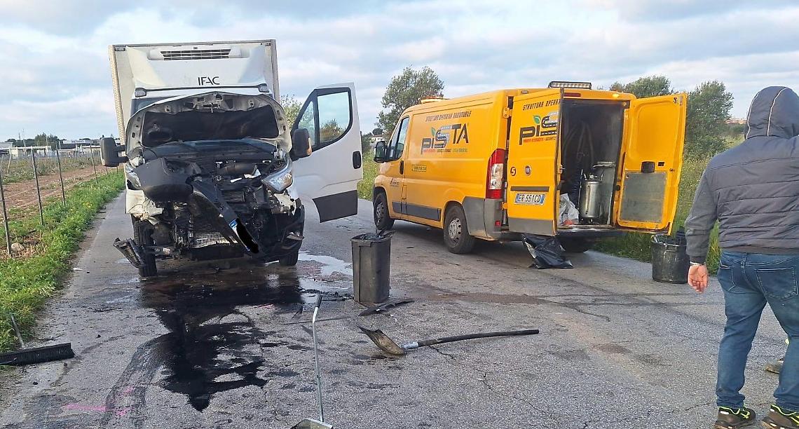 Incidente all'alba a Lama - foto Francesco Manfuso