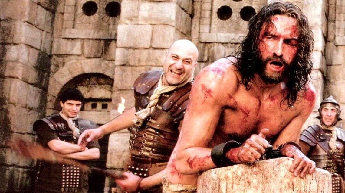 Una scena de La Passione di Cristo
