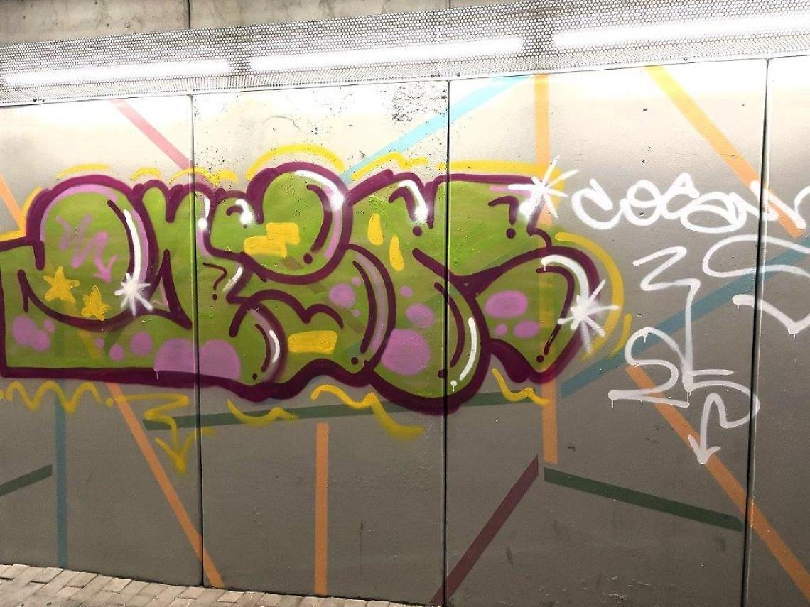 Sottovia Pertini a Barletta ancora vandalizzato 