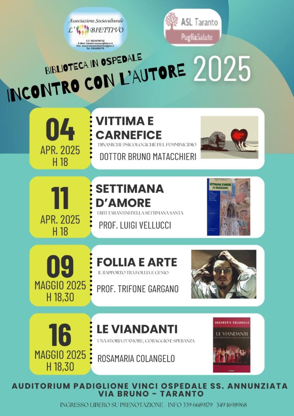 La locandina della rassegna