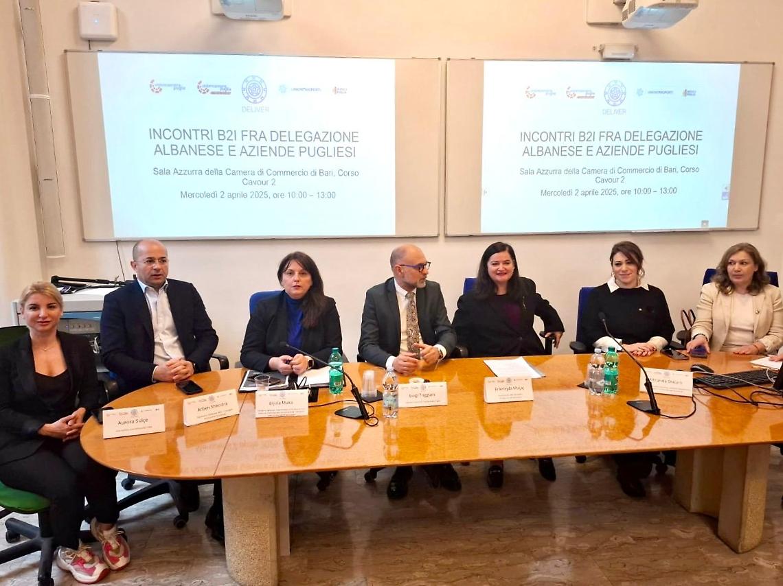 L'incontro Italia-Ambania a Bari