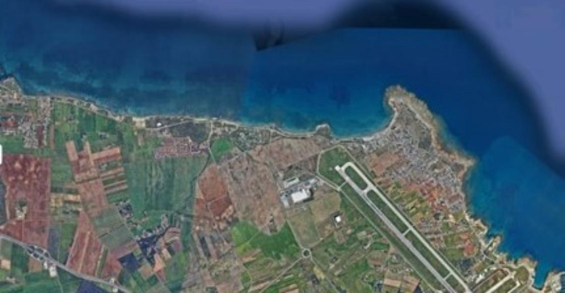 Un tratto di costa di Brindisi