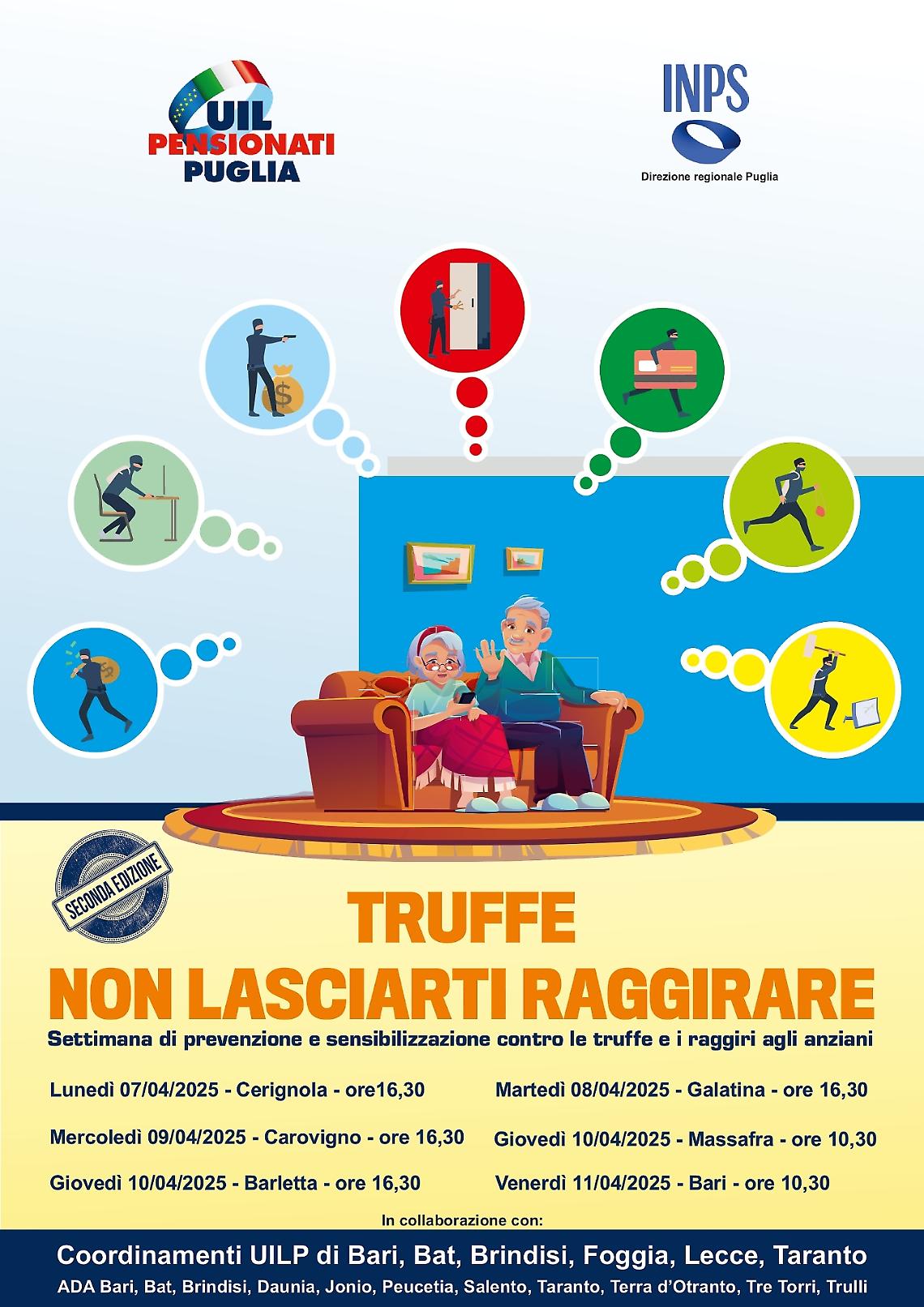 Il progetto "Truffe: non lasciarti raggirare"