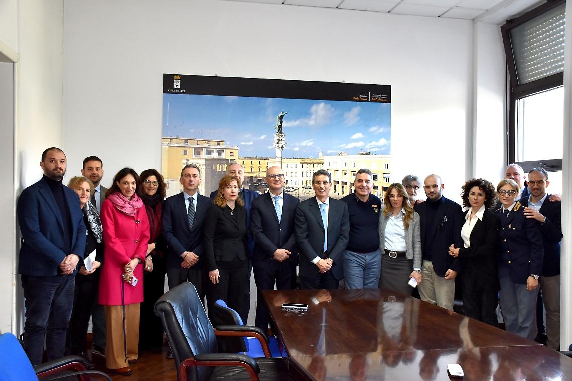 Il Prefetto di Lecce in visita in Questura